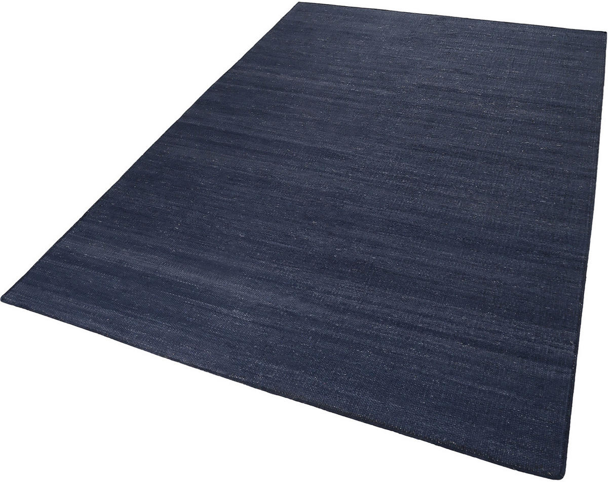 HANDWEBTEPPICH 130/190 cm Rainbow Kelim Dunkelblau  - Dunkelblau, KONVENTIONELL, Textil (130/190cm) - Esprit