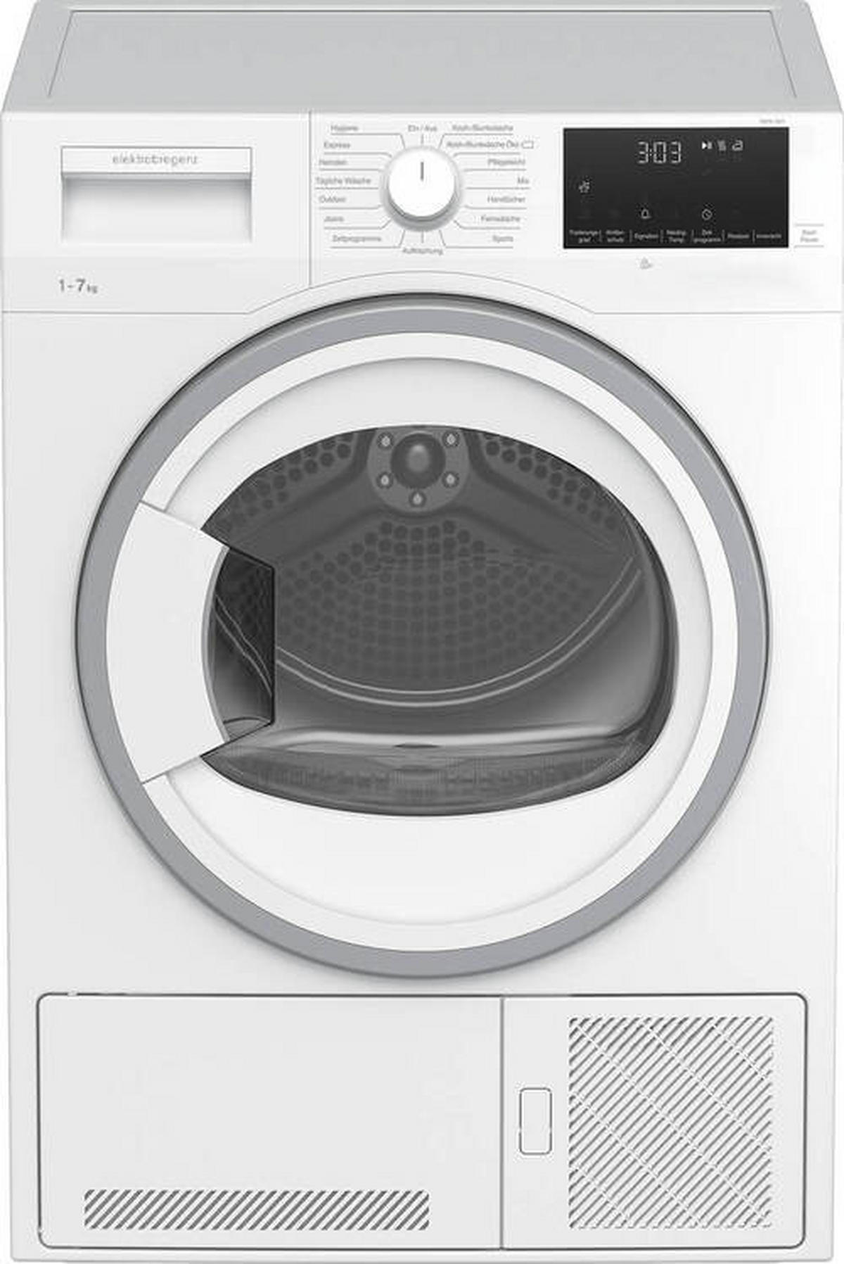 KONDENSTROCKNER TKFN 7221  - Weiß, Basics, Metall (59,7/84,6/58,9cm) - Elektra Bregenz