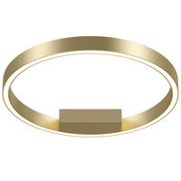 DECKENLEUCHTE Modern 40/3,5 cm   - Messingfarben, Trend, Metall (40/3,5cm) - MAYTONI