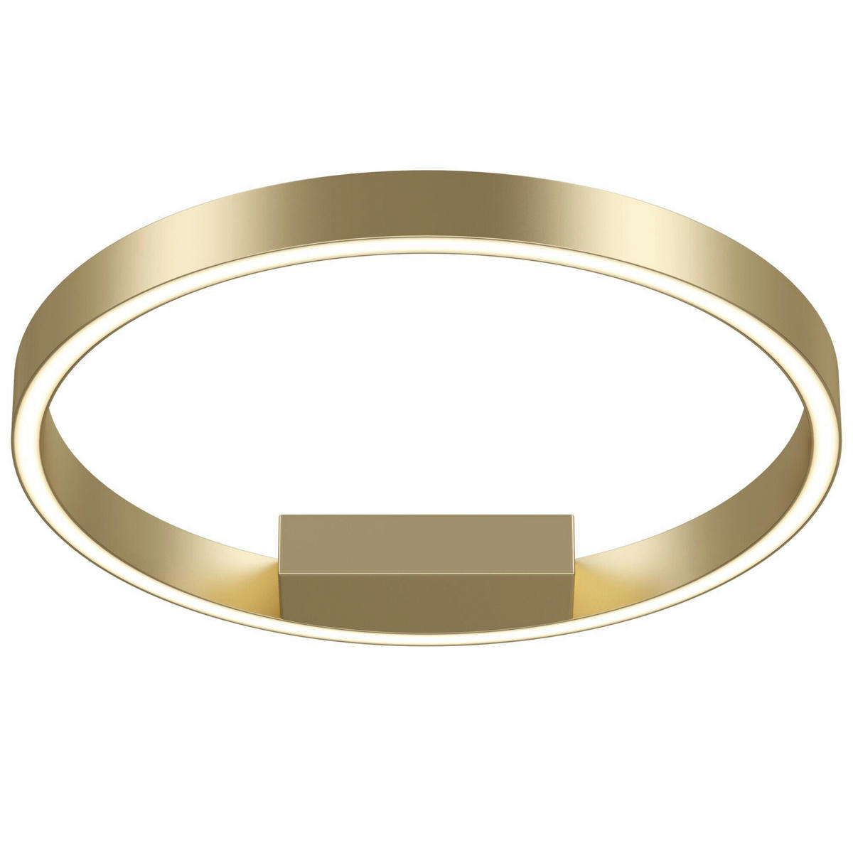 DECKENLEUCHTE Modern 40/3,5 cm   - Messingfarben, Trend, Metall (40/3,5cm) - MAYTONI