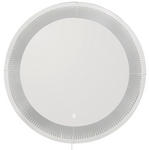 WANDSPIEGEL 80/80/6 cm  - Silberfarben, Design, Glas/Holzwerkstoff (80/80/6cm) - Xora