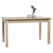 JEDILNA MIZA, hrast - hrast, Design, leseni material (140 (180)/80/76,5cm) - Xora