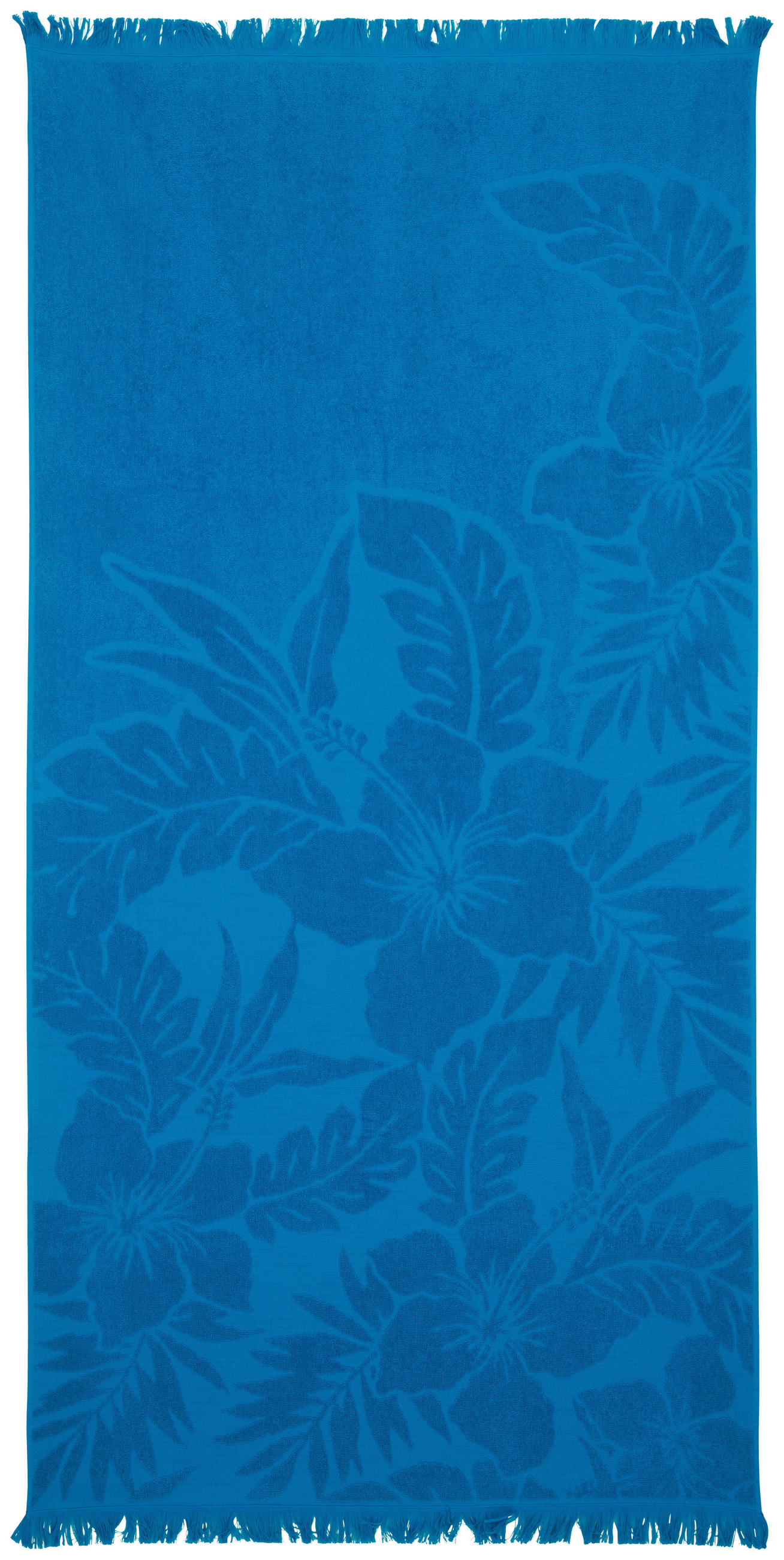 PEŠKIR ZA PLAŽU 90/180 cm , tirkizna  - tirkizna, Osnovno, tekstil (90/180cm) - Esposa