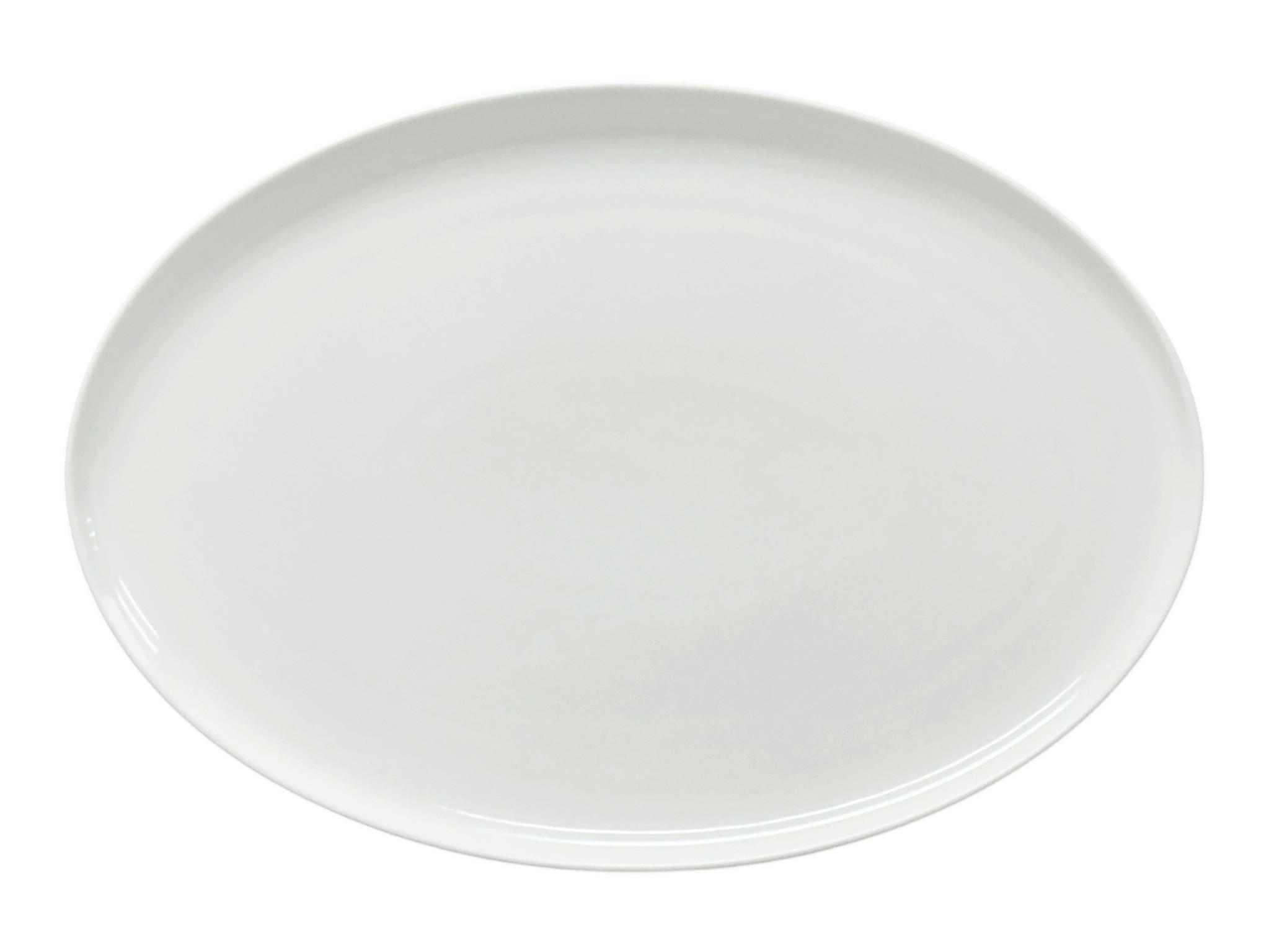 SERVÍROVACÍ PODNOS porcelán keramika  - bílá, Trend, keramika (34/24/2,3cm) - Dieter Knoll