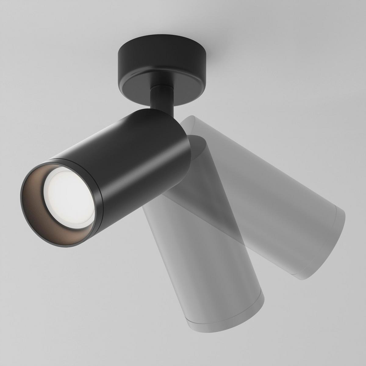 TAKLAMPA 6/19,5 cm  - svart, Modern, metall (6/19,5cm) - MAYTONI