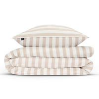 BETTWÄSCHE 2-teilig Banda-di-Lino Renforcé 135/200 cm  - Beige, Basics, Textil (135/200cm)