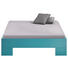 BETT 120/200 cm - Türkis, Design, Holzwerkstoff (120/200cm) - XORA