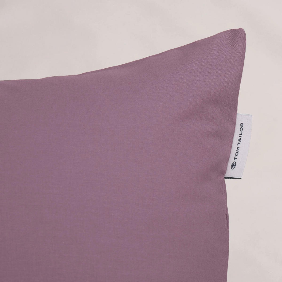 KISSENHÜLLE 40/40 cm  - Mauve, Basics, Textil (40/40cm) - Tom Tailor