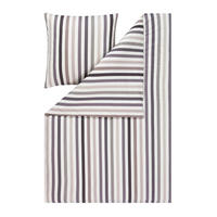 BETTWÄSCHE Atelier Interlock-Jersey 135/200 cm  - Beige/Grau, Design, Textil (135/200cm) - Estella