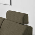 ECKSOFA in Webstoff Hellbraun  165/224 cm  - Hellbraun/Schwarz, KONVENTIONELL, Kunststoff/Textil (165/224cm) - Xora