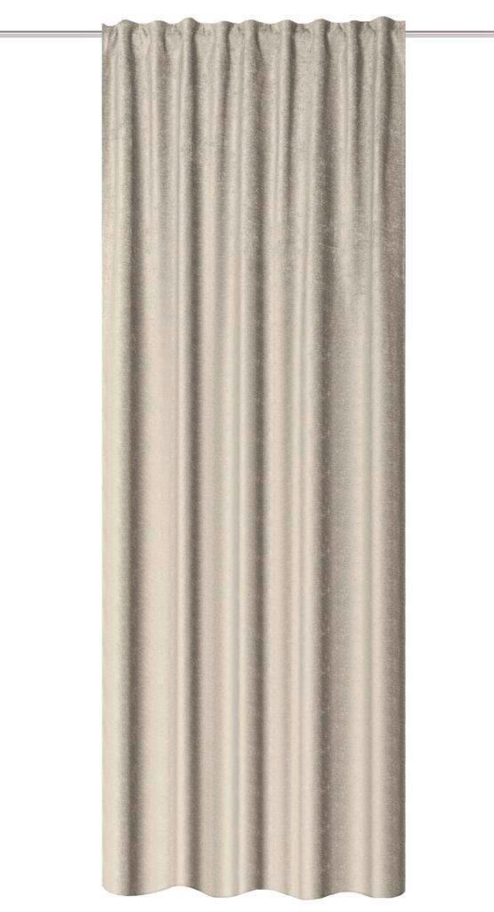 FERTIGVORHANG blickdicht  - Naturfarben, Basics, Textil (135/245cm)