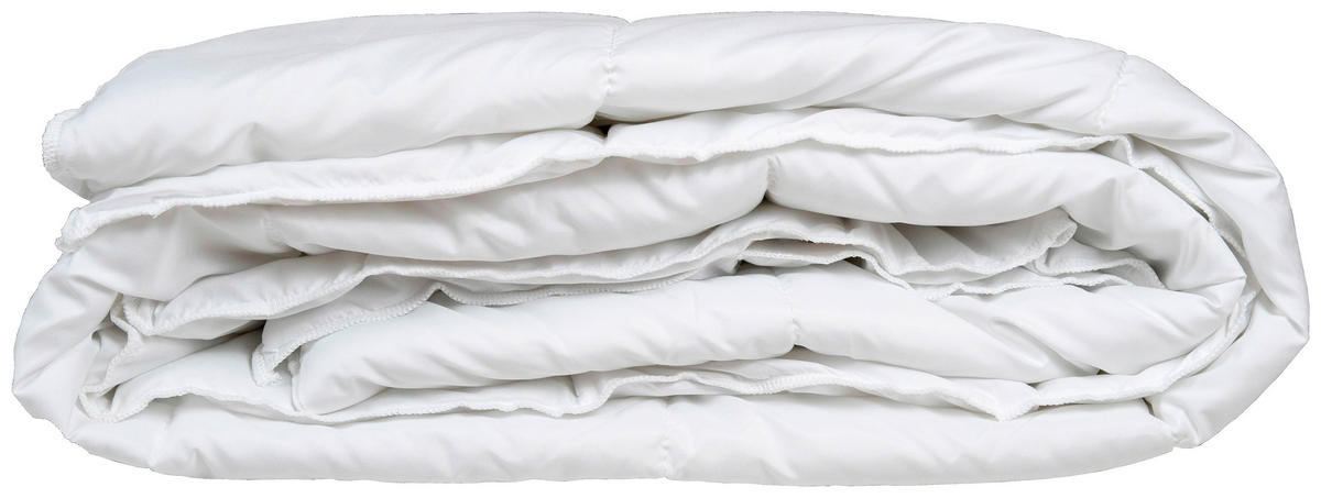 STEPPBETT  Soft Classi Mono  135/200 cm   - Weiß, LIFESTYLE, Textil (135/200cm)