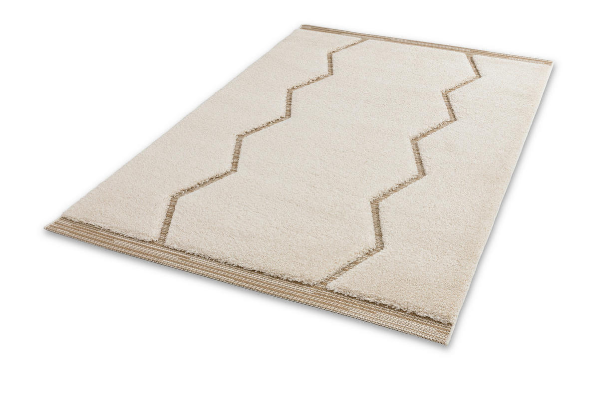 WEBTEPPICH 80/150 cm Weiß  - Weiß, Design, Textil (80/150cm) - Schöner Wohnen