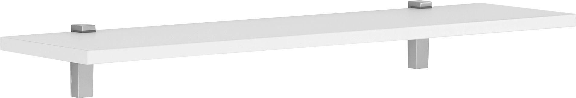 Wandboard in 100/2,2/25 cm Weiß