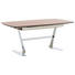 ESSTISCH in Holz, Metall, Holzwerkstoff 180(230)/95/77 cm - Chromfarben/Nussbaumfarben, Design, Holz/Holzwerkstoff (180(230)/95/77cm) - Joop! ESSTISCH in Holz, Metall, Holzwerkstoff 180(230)/95/77 cm - Chromfarben/Nussbaumfarben, Design, Holz/Holzwerkstoff (180(230)/95/77cm) - Joop!