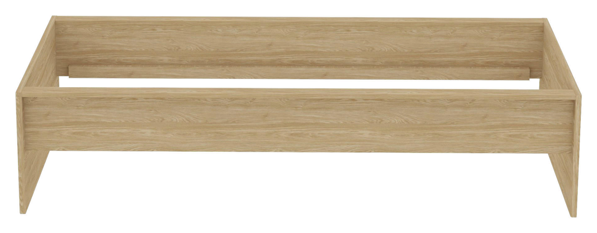 POSTEĽNÝ RÁM, 90/200 cm - farba duba, Konventionell, kompozitné drevo (90/200cm) - Hom`in