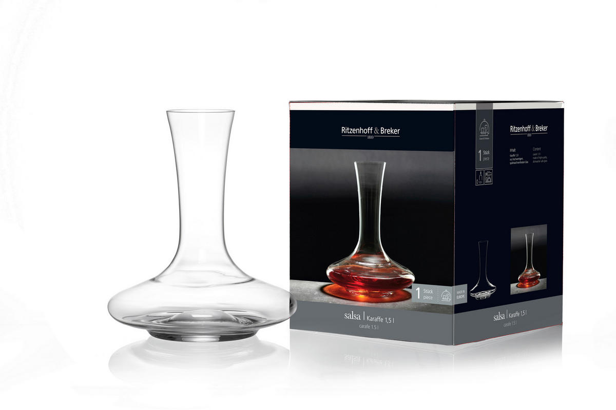 KARAFFE  - Klar, Glas (1,5null) - Ritzenhoff Breker