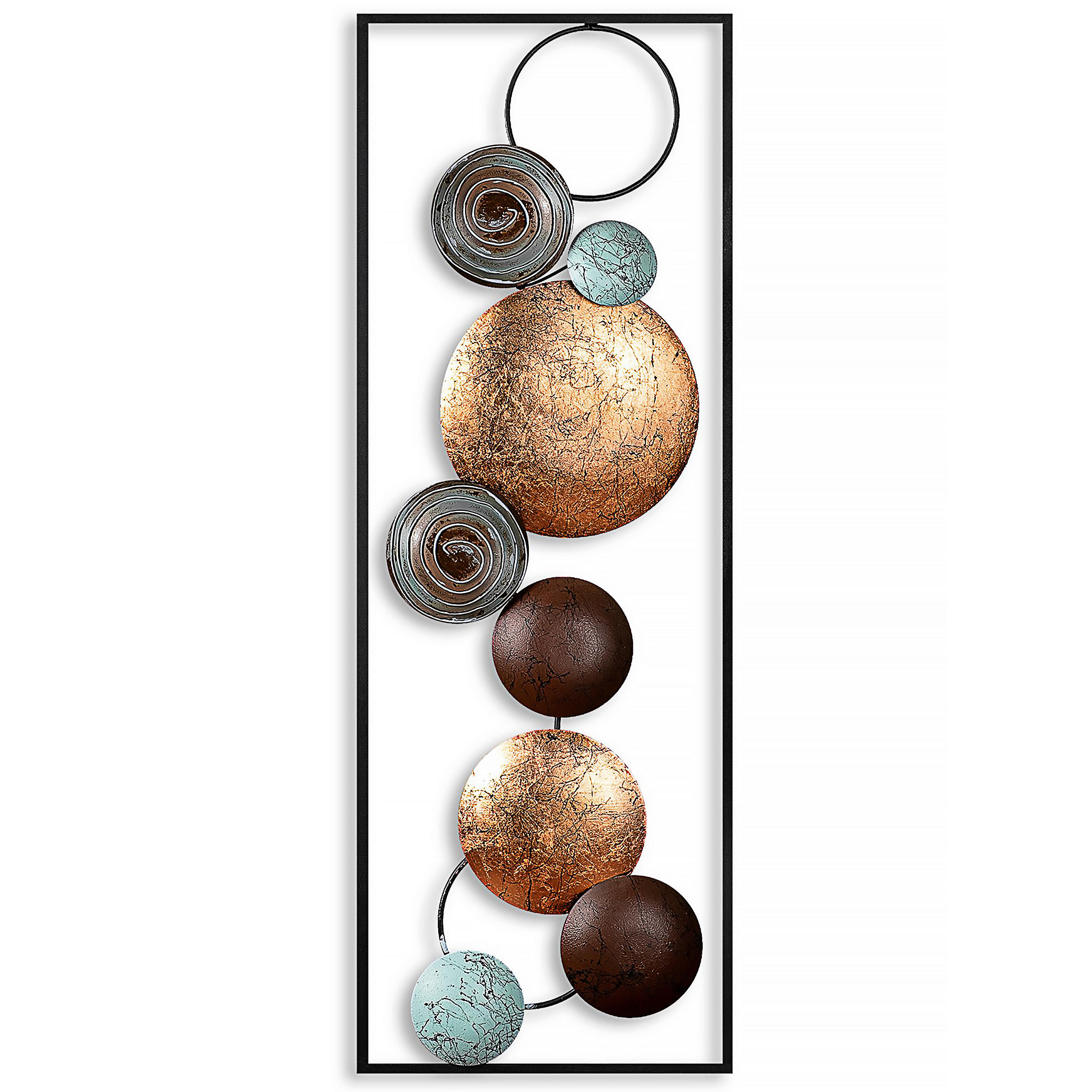 XXXLutz Metallbild Mehrfarbig 32x90 cm