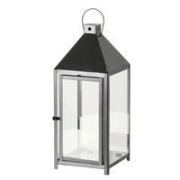 SVIETNIK  sklo - čierna, Basics, sklo (29/29/71cm)