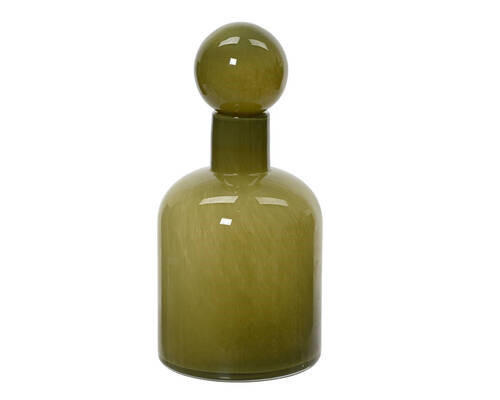 VAS 30 cm  - grön, Basics, glas (15,00/15,00/30,00cm)