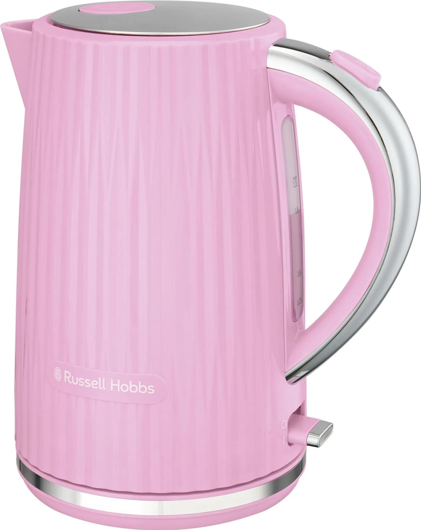 WASSERKOCHER Wasserkocher 1,7 L  - Hellrosa, Basics, Kunststoff (16/25/22,5cm) - Russell Hobbs