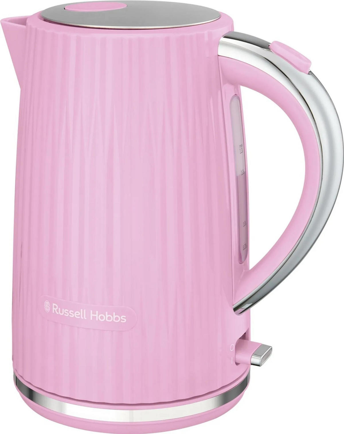 WASSERKOCHER Wasserkocher 1,7 L  - Hellrosa, Basics, Kunststoff (16/25/22,5cm) - Russell Hobbs