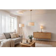 DECKENLEUCHTE 45/13 cm  - Naturfarben, Design, Kunststoff/Textil (45/13cm) - Novel