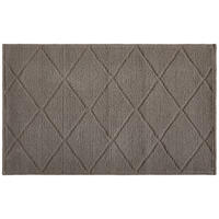 BADEMATTE Dunkelgrau 50/80 cm  - Dunkelgrau, Basics, Textil (50/80cm) - Esposa