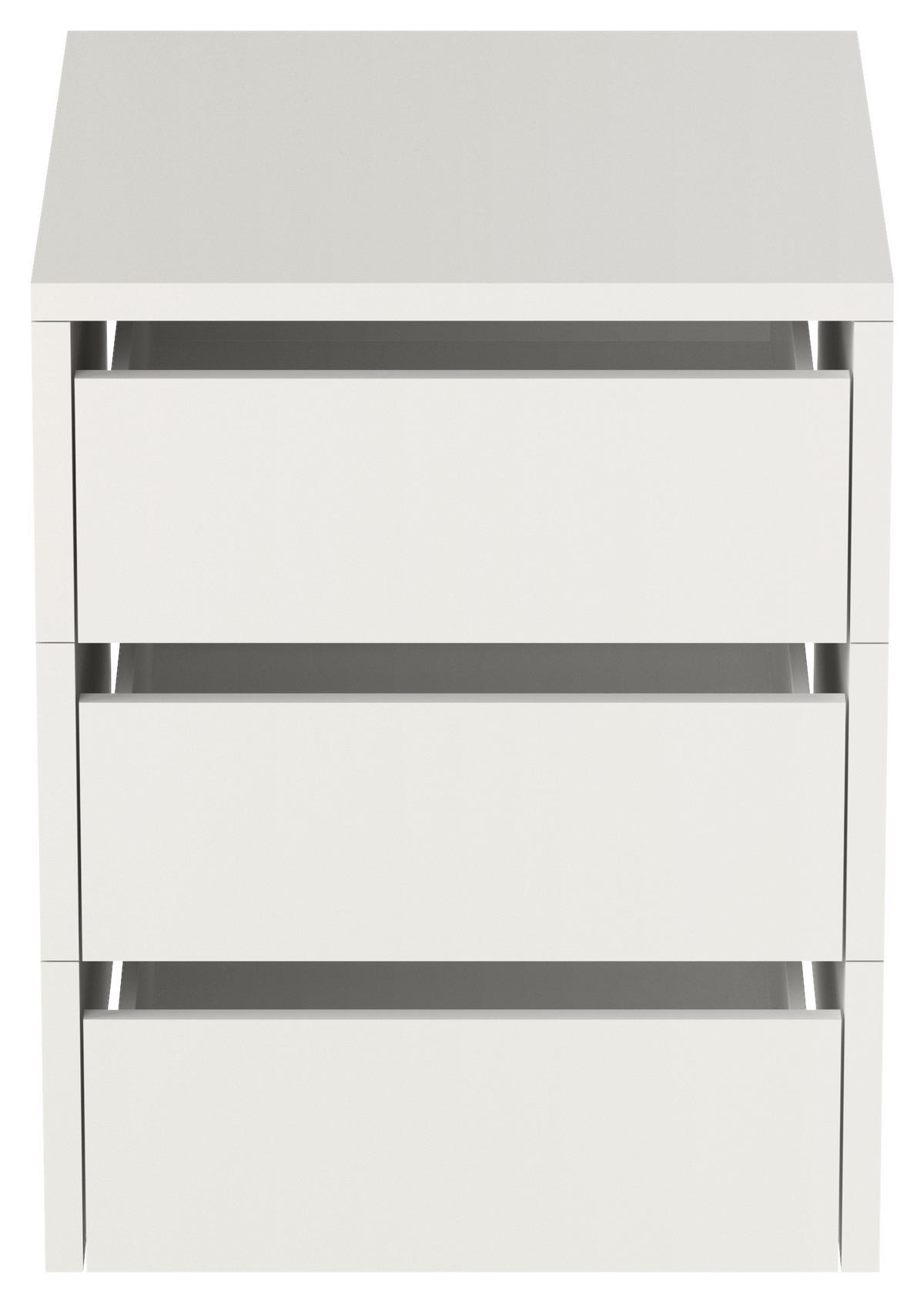 SCHUBKASTENEINSATZ 48,4/59,8/53 cm Weiß  - Weiß, Holzwerkstoff (48,4/59,8/53cm) - Boxxx