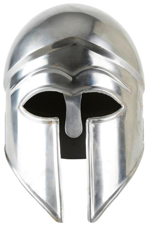 DEKORATIONSMASK 35/22/21 cm   - silver, Lifestyle, metall (35/22/21cm) - Ambia Home