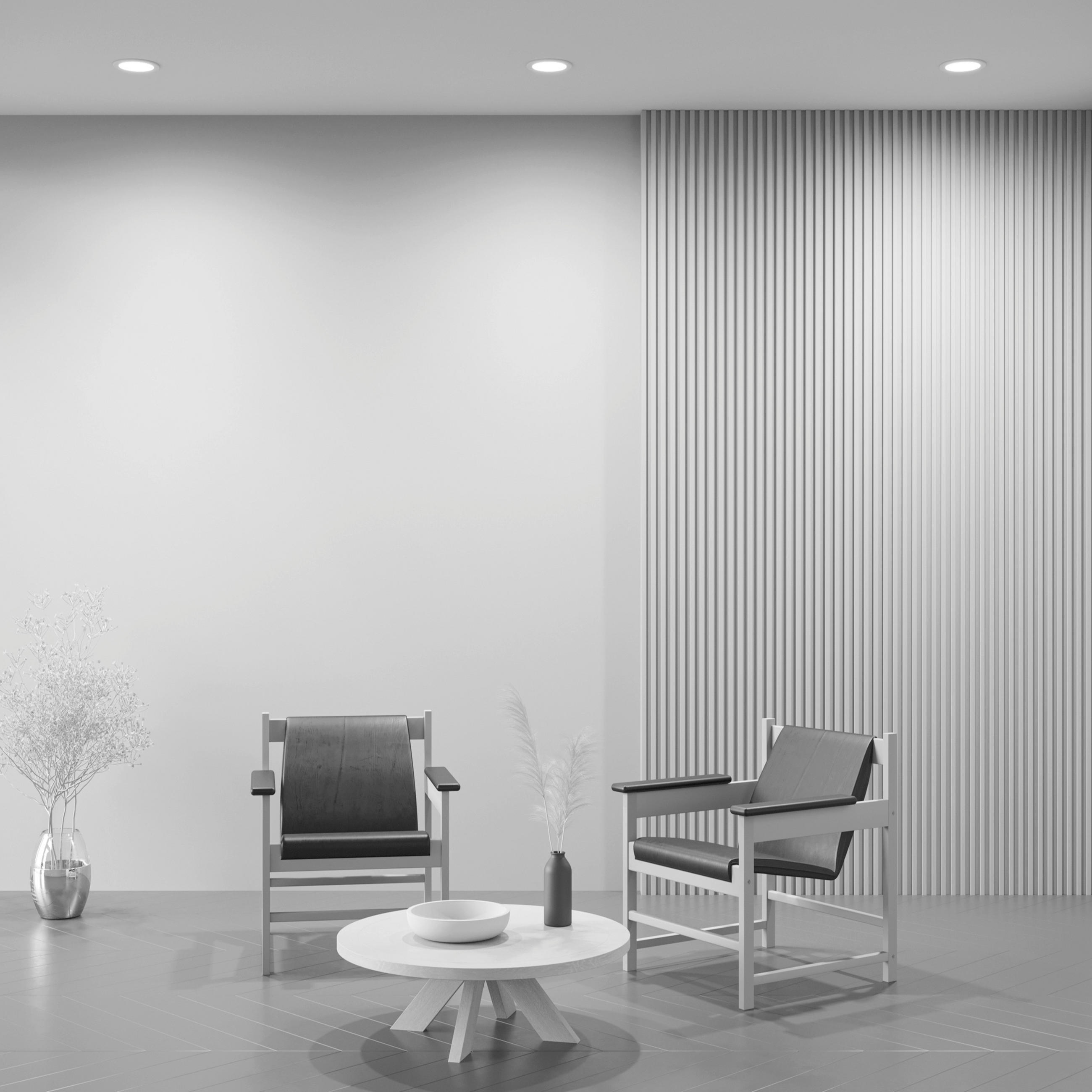 STRAHLER - Weiß, Basics, Kunststoff (17/3,2/17cm) - MAYTONI