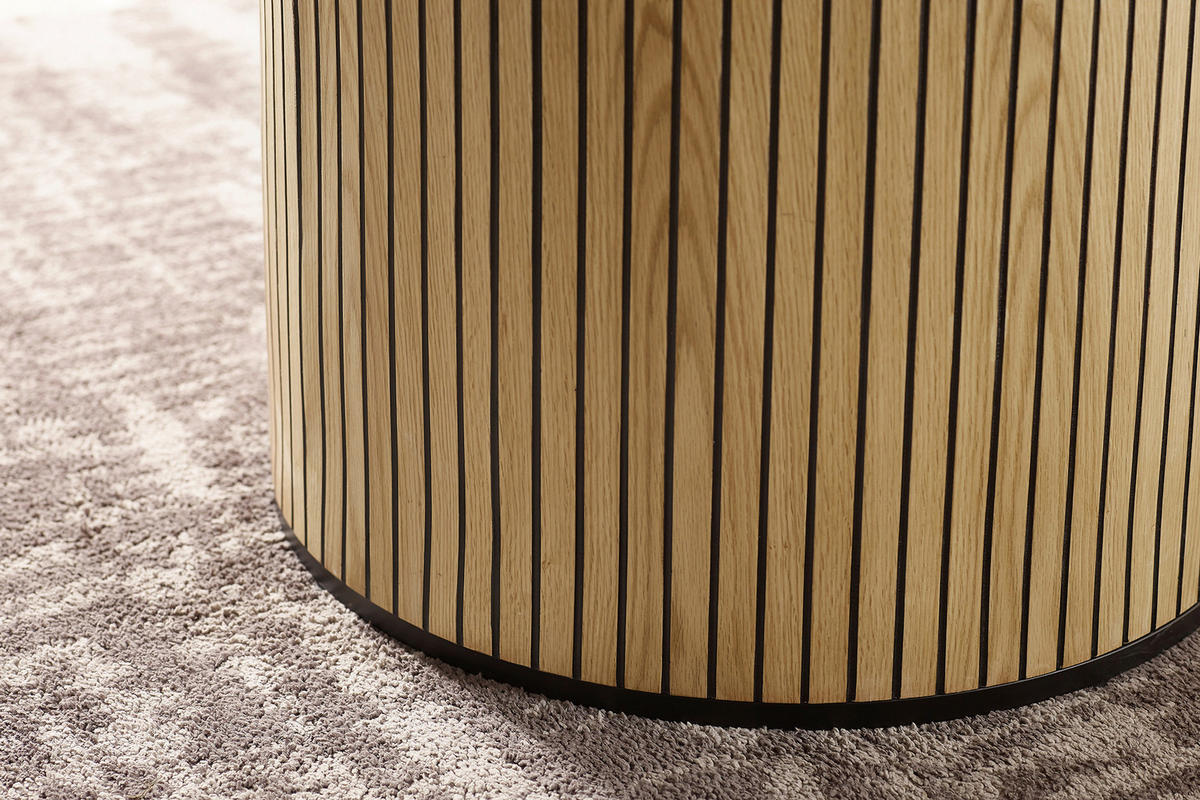 ESSTISCH in Holz, Metall, Holzwerkstoff 120/120/75 cm  - Schwarz/Naturfarben, MODERN, Holz/Holzwerkstoff (120/120/75cm) - Livetastic