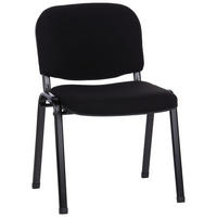 BESÖKSSTOL  i flatväv svart  - svart, Basics, metall/textil (58/84/41cm) - MID.YOU