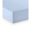 BOXSPRING-FIXLEINTUCH - Azurblau, Basics, Textil (140-160/200-210cm) - Fleuresse