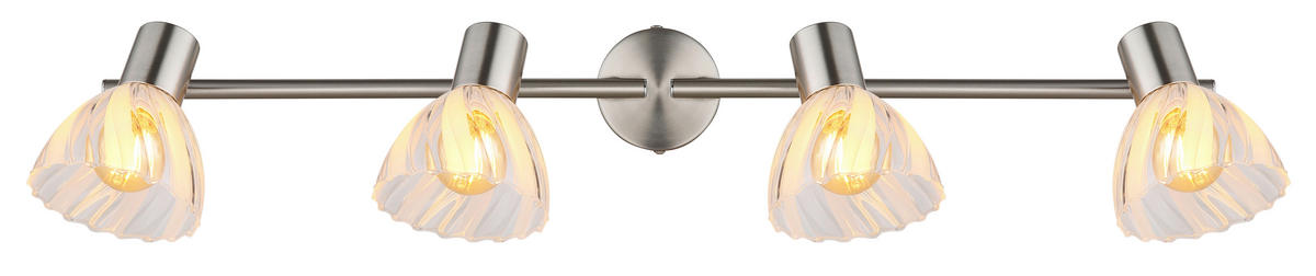 REFLEKTOR  ZACHERY   70/13/19 cm          - barve niklja, Konvencionalno, kovina/steklo (70/13/19cm) - Globo