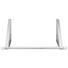TÜRGARDEROBE Metall - Chromfarben/Weiß, Design, Metall (51/20/29cm) - Xora