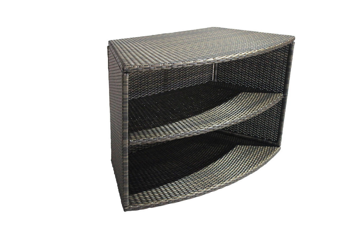 WHIRLPOOL NETSPA OCTOPUS 290/73 cm  - Schwarz, Basics, Leder/Kunststoff (290/73cm)