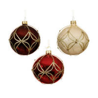 CHRISTBAUMKUGEL-SET 8 cm  - Basics (8cm)