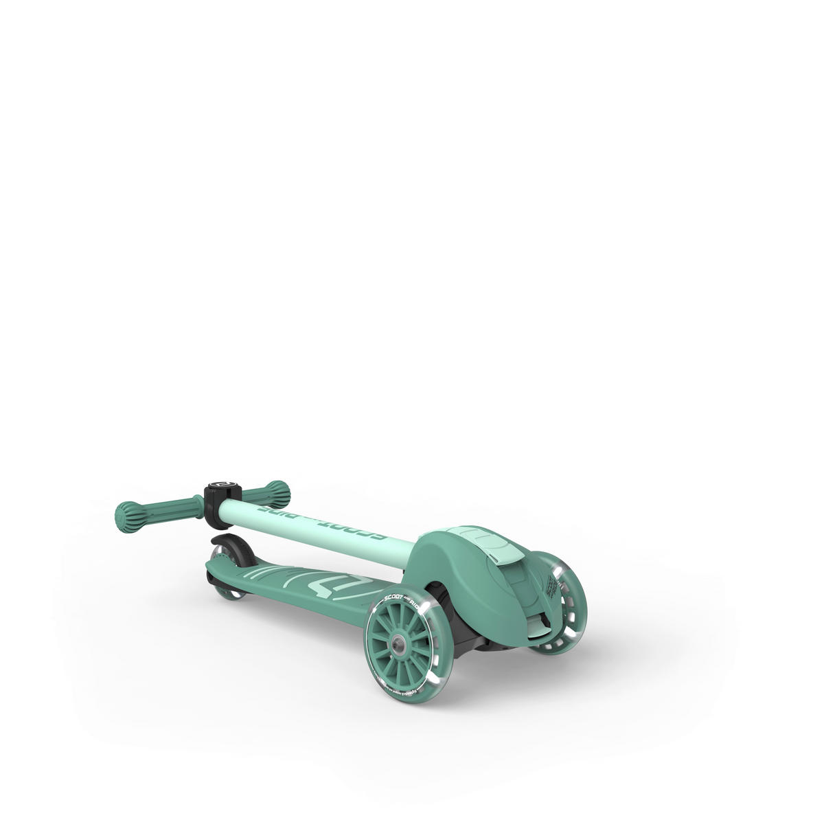 KINDERSCOOTER Highwaykick 3 S  - Waldgrün, Trend, Kunststoff (27/58/57,5cm) - Scoot and Ride