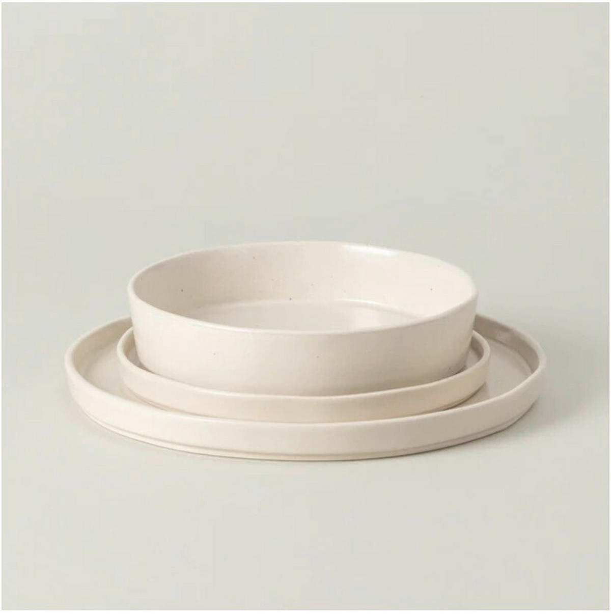 KOMBISERVICE Lagoa 12-teilig  - Perlmutt, Basics, Keramik - Costa Nova