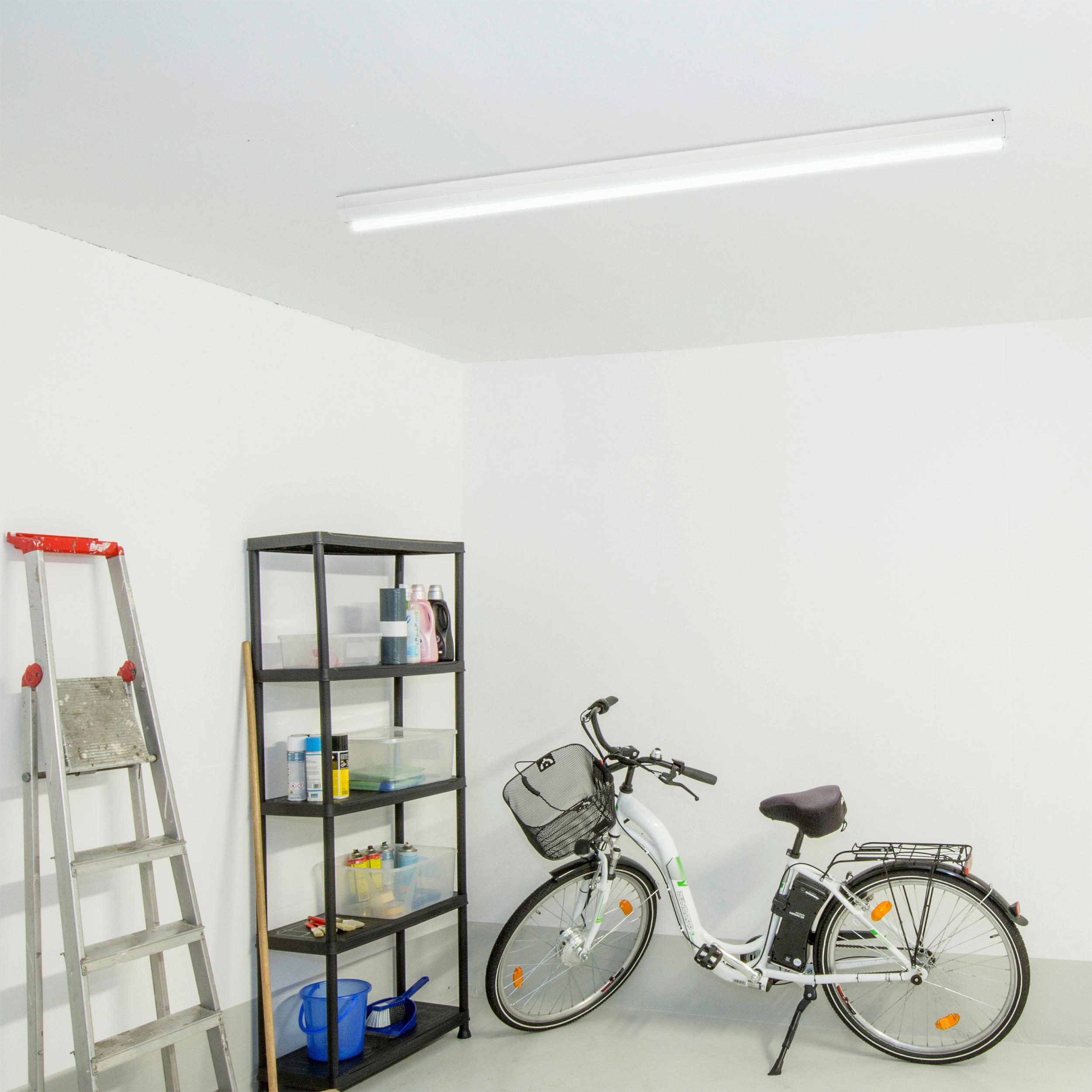 UNTERBAULEUCHTE 6/6/150 cm   - Weiß, Basics, Kunststoff (6/6/150cm)
