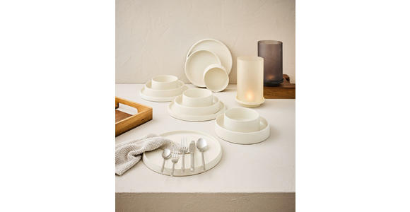 KOMBISERVICE Sandfarben Kyoto 12-teilig 4 Personen  - Sandfarben, Trend, Keramik - Novel