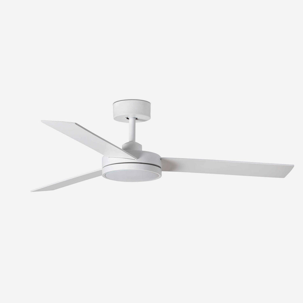 Ventilator mit Beleuchtung Faro Barth 132/29.1 cm   - Weiß, KONVENTIONELL, Holzwerkstoff/Metall (132/29.1cm)