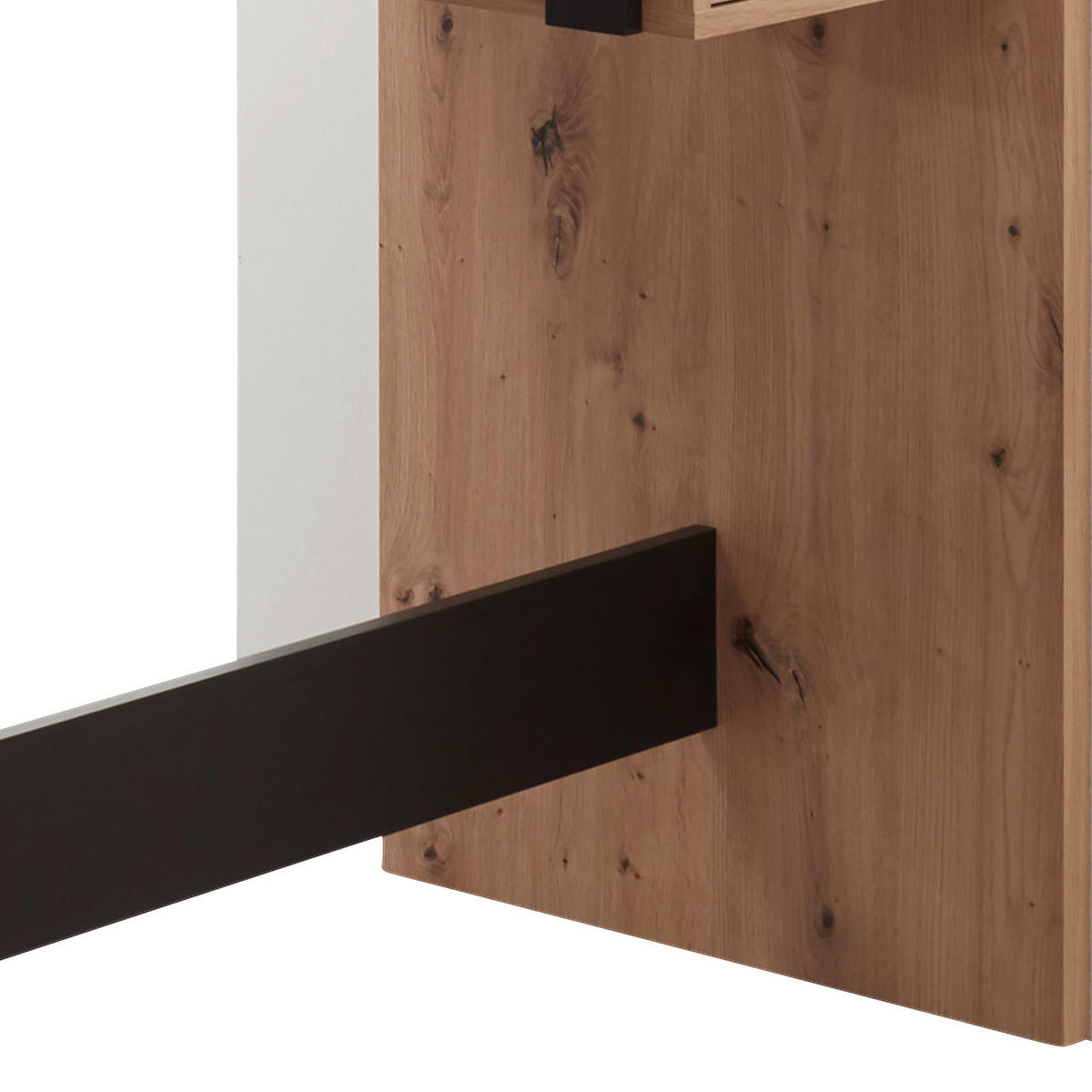 BARTISCH in Holzwerkstoff 120/50/101 cm   - Eichefarben/Schwarz, Natur, Holzwerkstoff (120/50/101cm) - MID.YOU