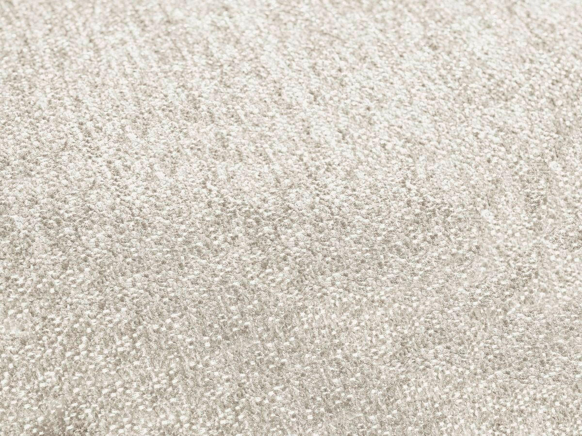 ECKSCHLAFSOFA EVEREST  mit Rücken echt, Armteil links, Armteil rechts Flachgewebe Weiß  - Schwarz/Weiß, MODERN, Kunststoff/Textil (212/423/198cm)