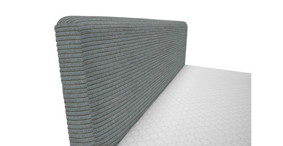 BOXBETT 180/200 cm in Grau - Schwarz/Grau, Design, Holz/Holzwerkstoff (180/200cm) - Xora