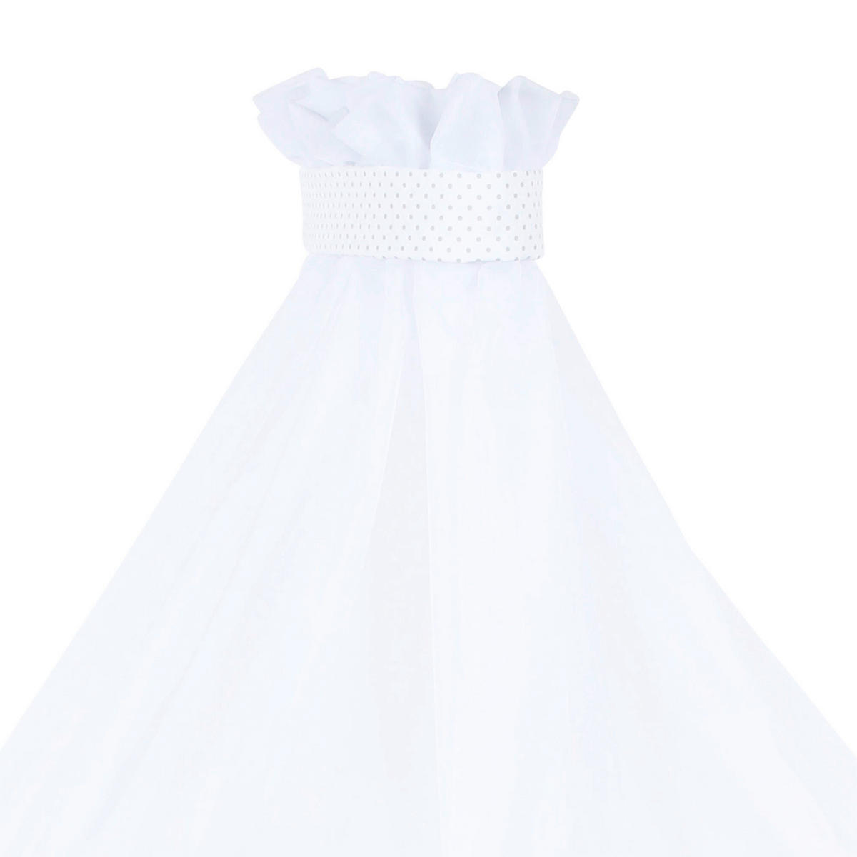 MOSKITONETZ  - Weiß, Basics, Textil (310/160/0,1cm) - Babybay