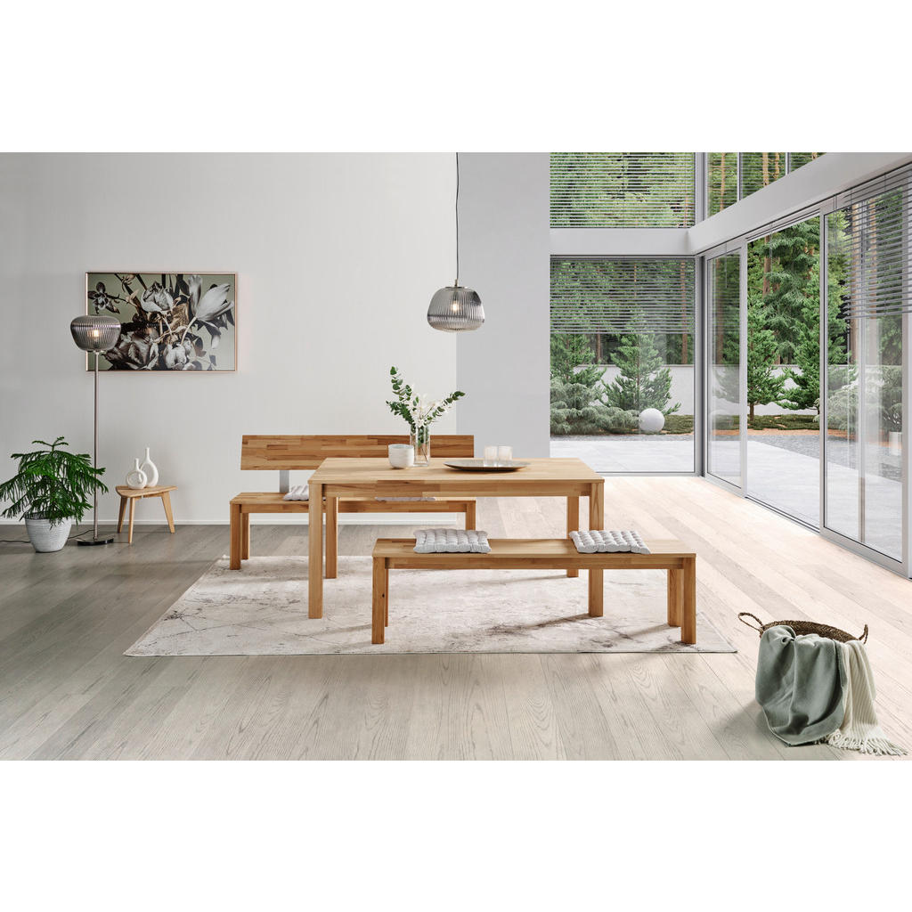 Thumbnail - Livetastic Sitzbank, Kernbuche, Holz, Kernbirke, massiv, 160x45x35 cm, in verschiedenen Größen erhältlich, Esszimmer, Bä...