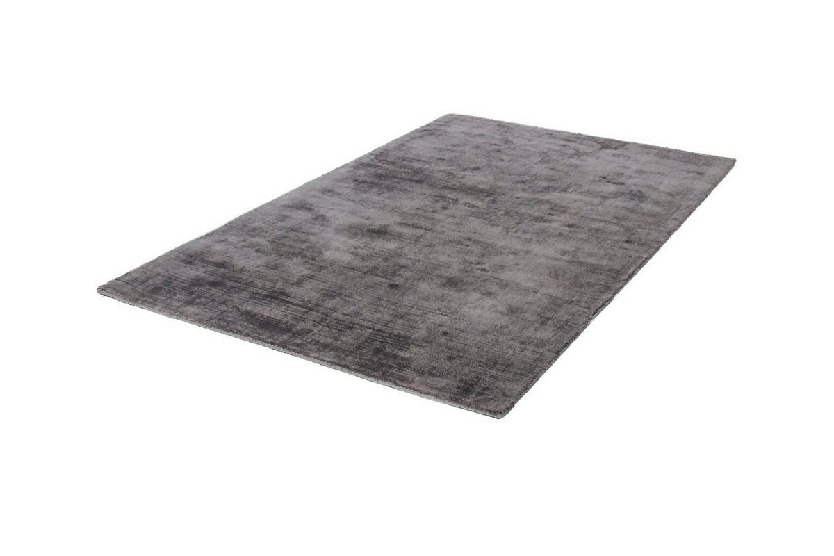 TEPPICH 80/150 cm Luxury 110 Grau / Anthrazit Grau, Anthrazit  - Anthrazit/Grau, Basics, Textil (80/150cm) - Novel