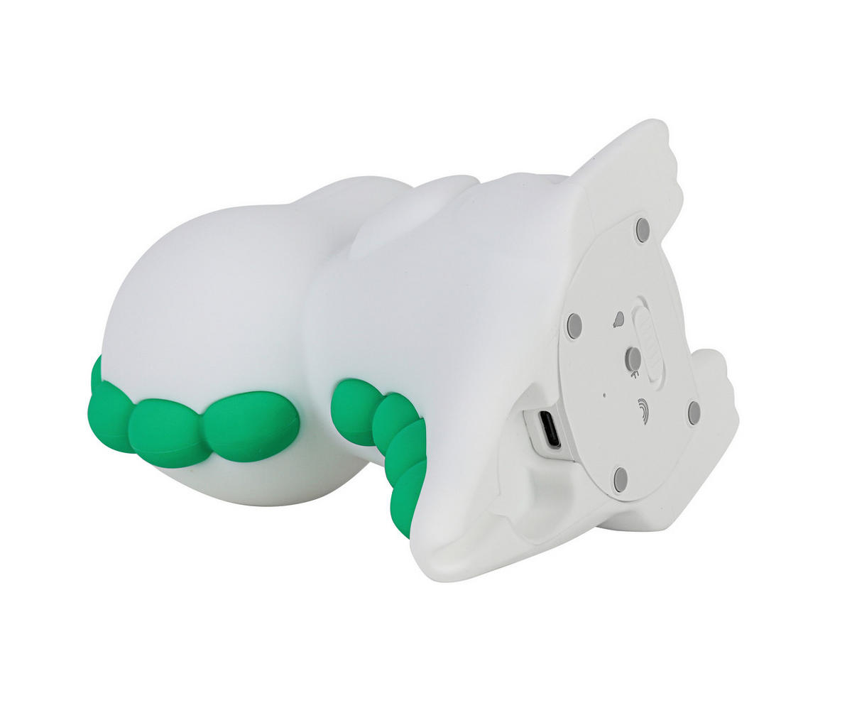 NOĆNO SVETLO - bela, Trendi, plastika (8,5/13,5/13,8cm) - Novel